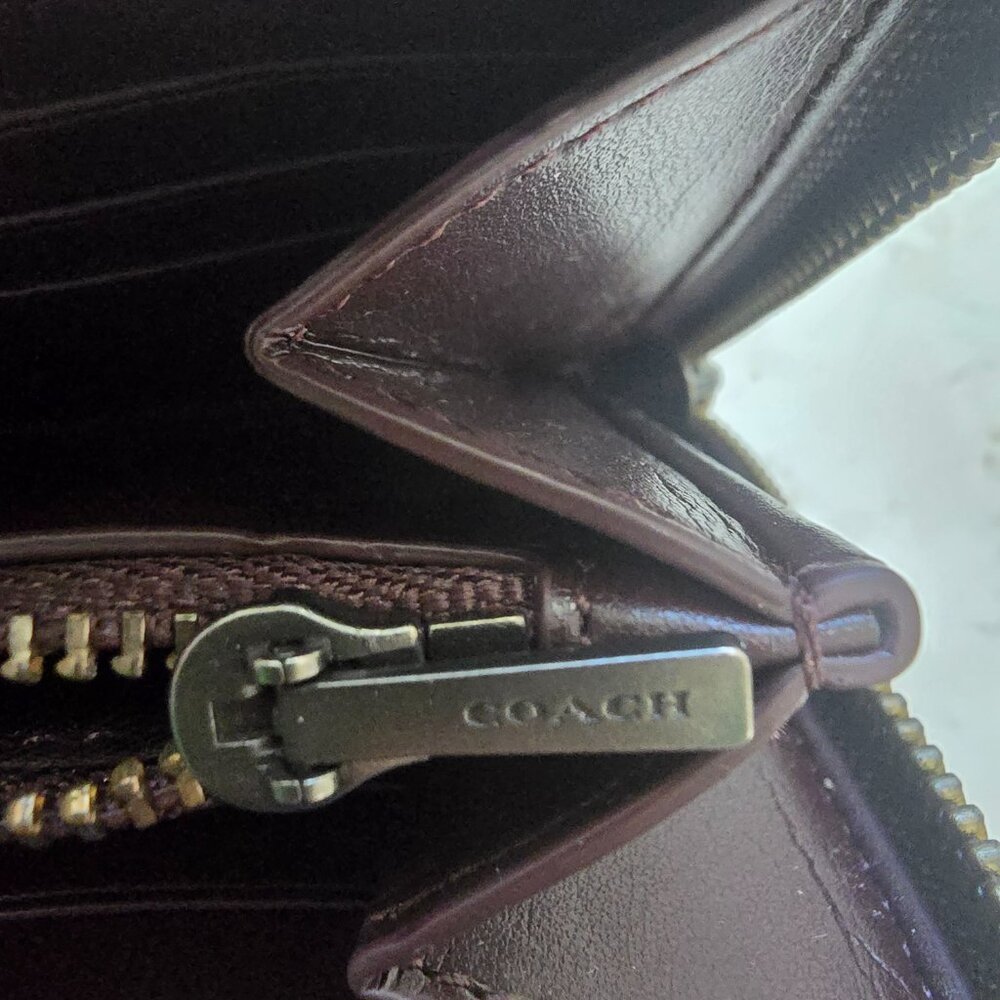 Coach Rivet Zip Wallet - Picture 16 of 16